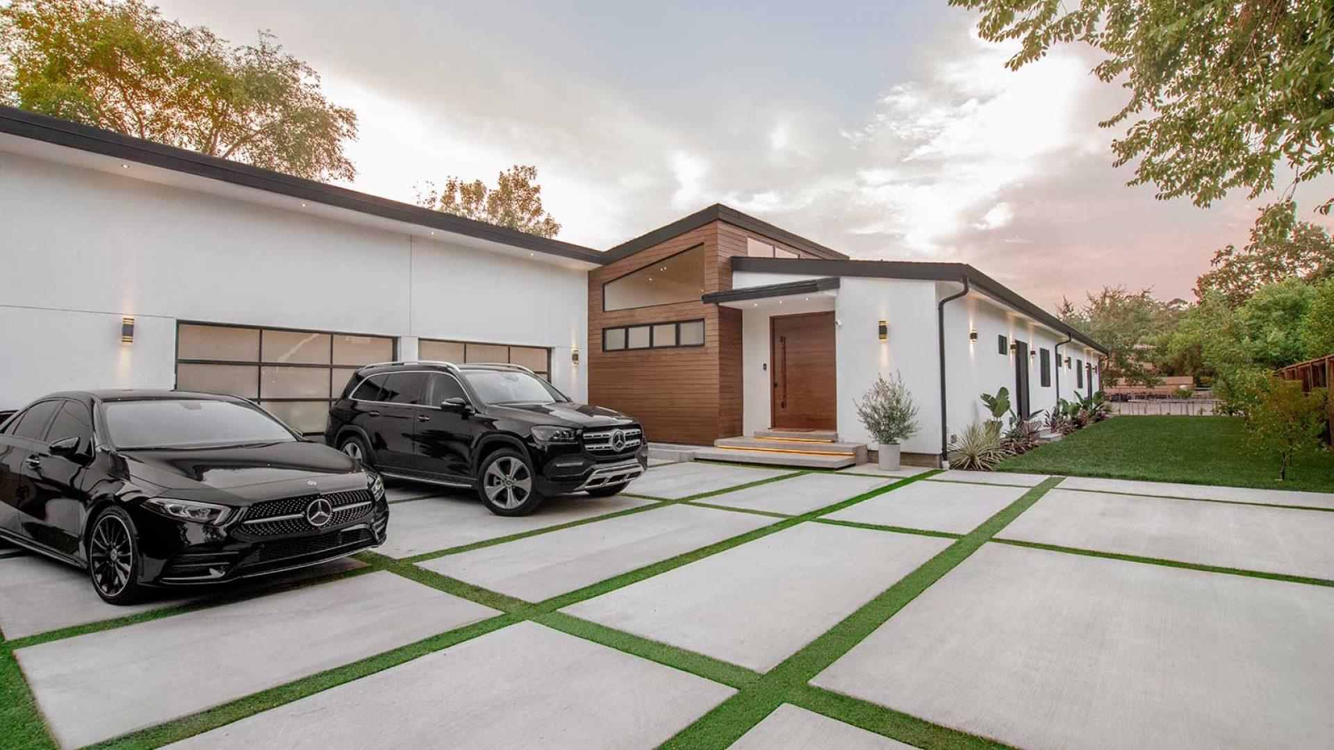 Luxurious home exterior